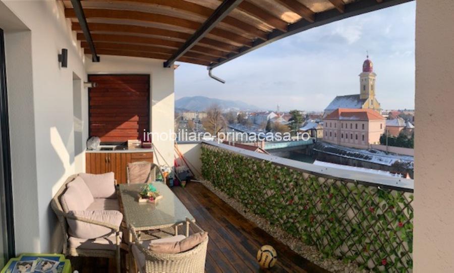 PENTHOUSE zona CENTRU VECHI mobilat si utilat complet! - imagine 12