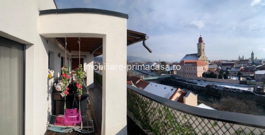 PENTHOUSE zona CENTRU VECHI mobilat si utilat complet! - imagine 11