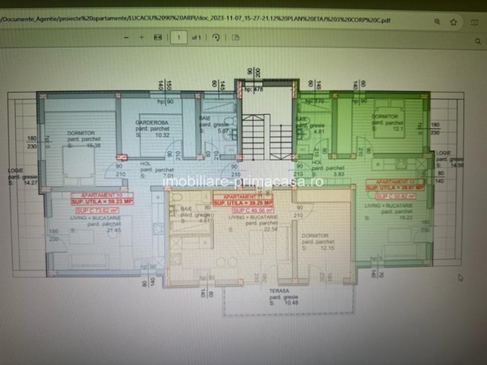 BLOC NOU in constructie zona Pompieri 1400E/mp+TVA ! - imagine 8