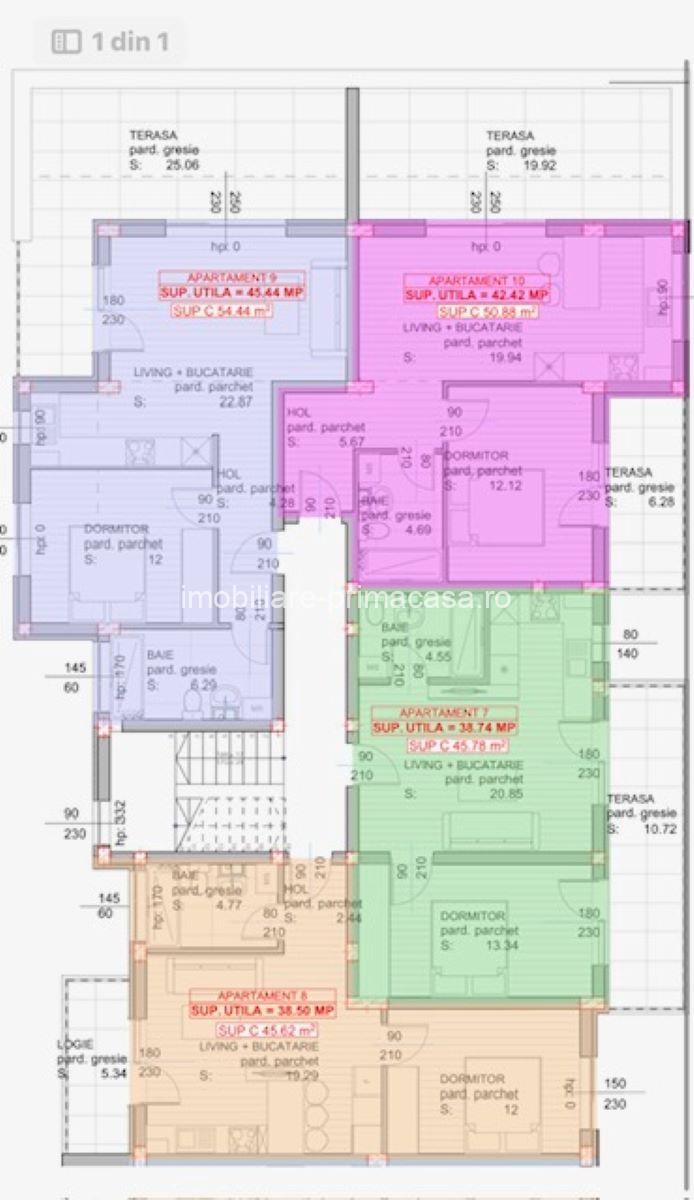 BLOC NOU in constructie zona Pompieri 1400E/mp+TVA ! - imagine 13