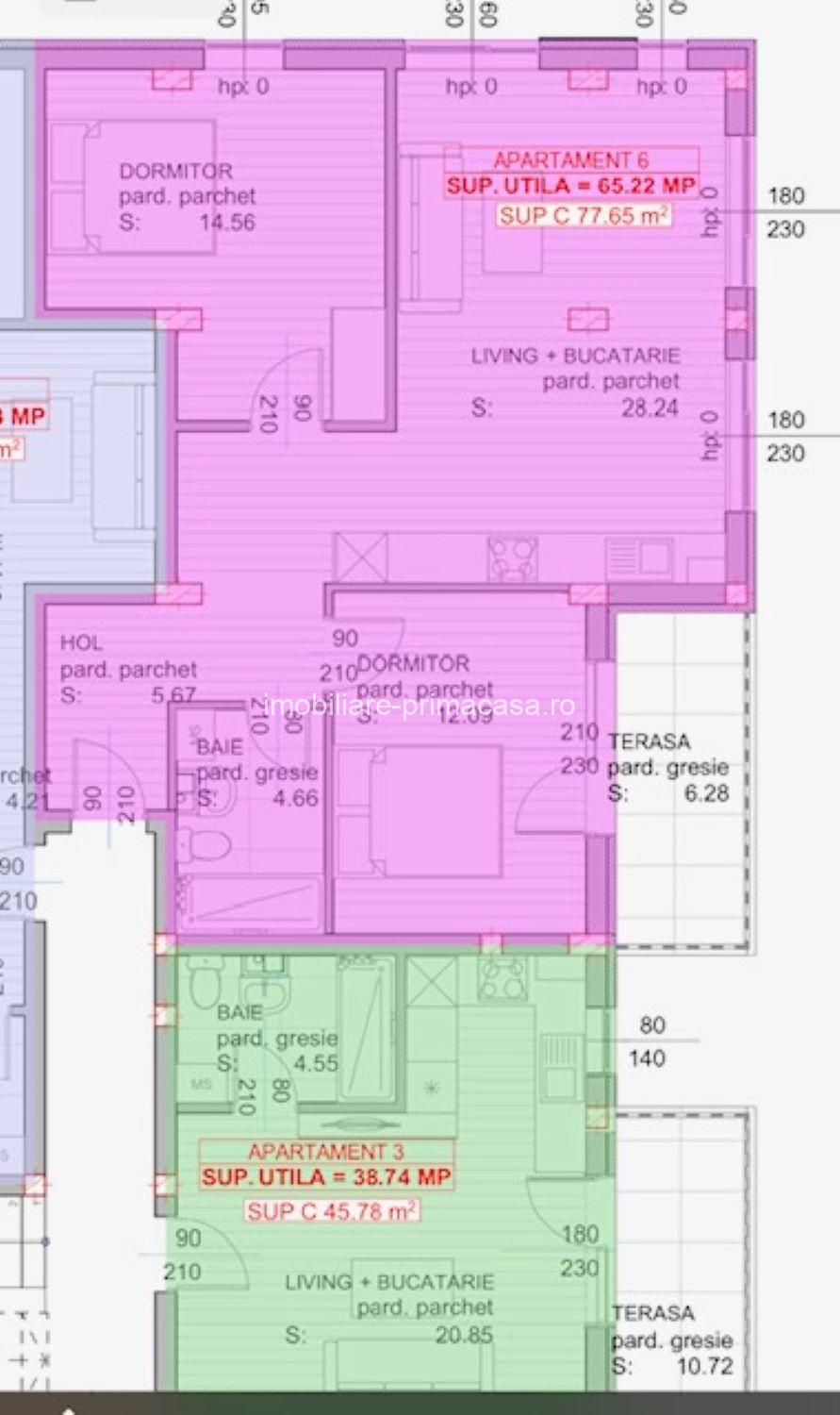 BLOC NOU in constructie zona Pompieri 1400E/mp+TVA ! - imagine 12