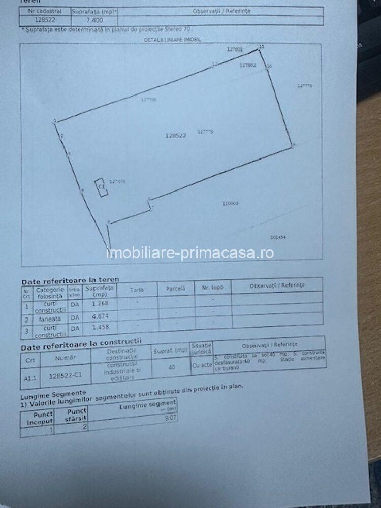 BAZALTULUI teren intravilan - zona industriala 7400mp deschidere mare! - imagine 4