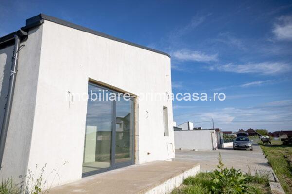 MOCIRA casa pe 1 nivel semifinisata 130mp utili cu teren 5.5ari! - imagine 14