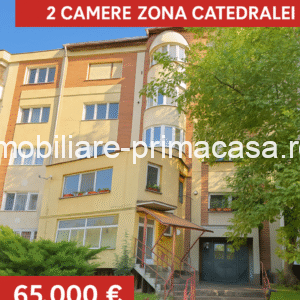 REPUBLICII zona CATEDRALEI 2camere decomandate, etaj4-acoperis!