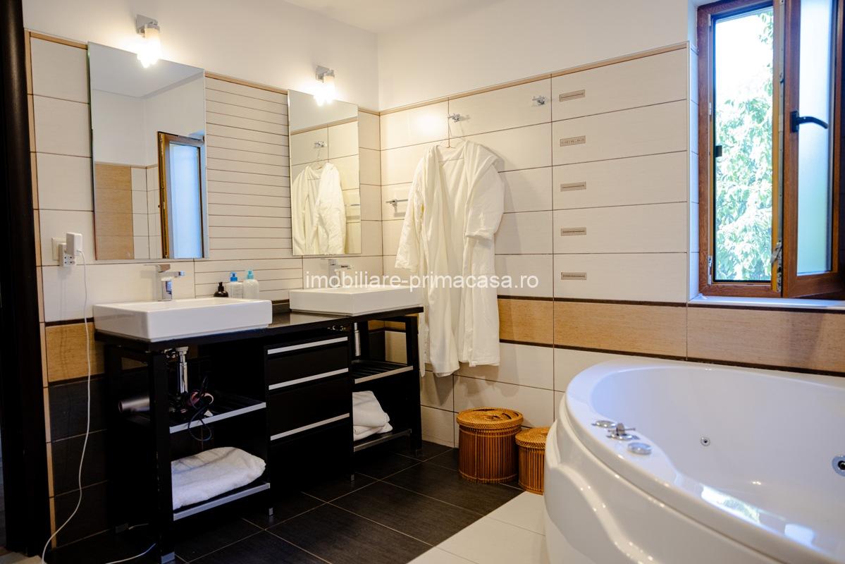 VILA DE LUX, zona Cartier Sasar , 450mp cu 10 ari teren! - imagine 46