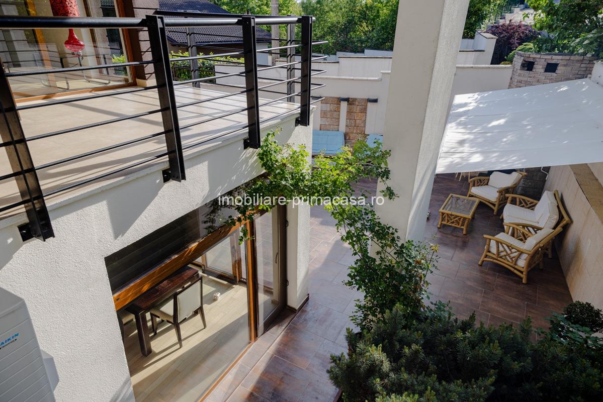 VILA DE LUX, zona Cartier Sasar , 450mp cu 10 ari teren! - imagine 30