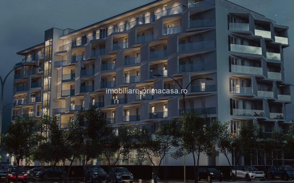 BLOC NOU zona Pta. Salajanca -Sf Ioan, D+P+6E+etaj retras, semifinisat