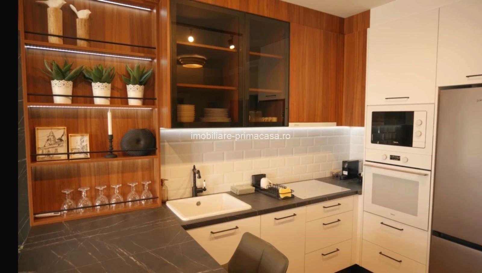 BLOC NOU, 2 camere super LUX , mobilat si utilat, parcare ext.! - imagine 8