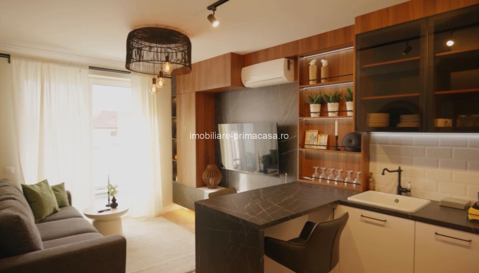 BLOC NOU, 2 camere super LUX , mobilat si utilat, parcare ext.! - imagine 5