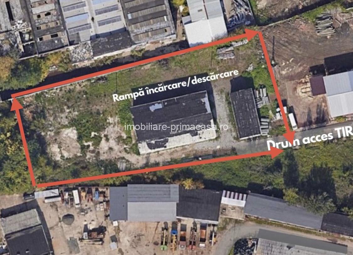 Hală industrială + teren 2.716 mp de vânzare în Baia Mare | Zonă industrială | 349.000 €