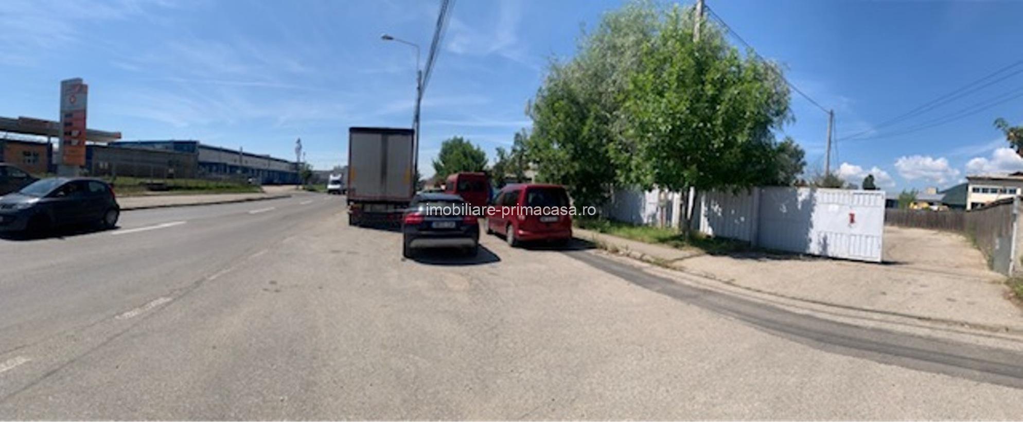TEREN INTRAVILAN ZONA INDUSTRIALA 282mp la strada!