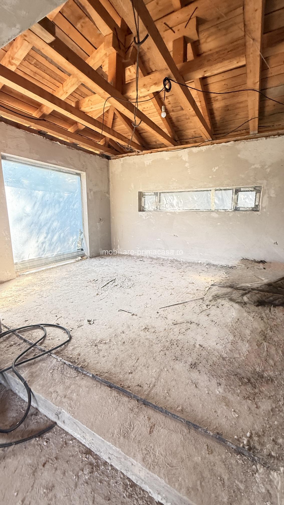 ZONA CASTEL TRANSILVANIA -str. VRANCEI -casa parter la rosu cu teren 1678mp - imagine 11