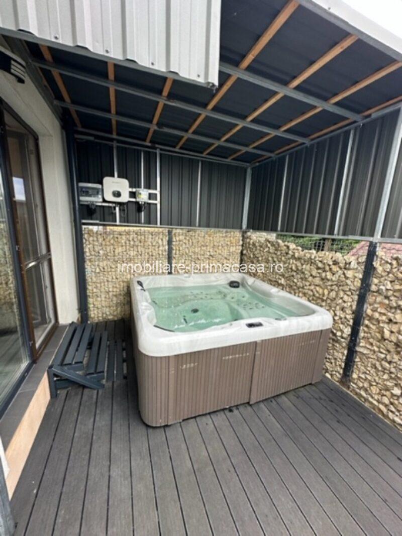 Apartament 2 camere de închiriat, terasă cu jacuzzi,zona Mărul de Aur! - imagine 14